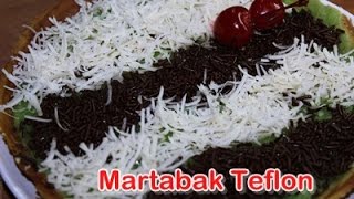 Resep dan Cara Mudah Membuat Martabak Teflon – Recipe Simple ala Zasanah [upl. by Meelak27]