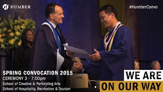 Humber College Convocation  Spring 2015  June 16th Ceremony 3 [upl. by Thatch]