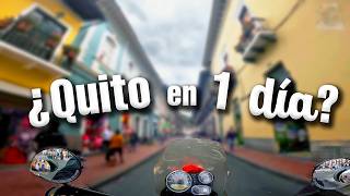 QUITO en MOTO en UN DÍA  Suramérica en moto S01EP16 [upl. by Ajssatsan61]