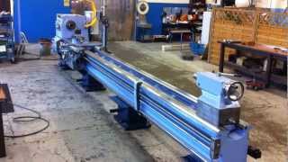 Storebro lathe model SB´N 355 x 6000 mm DA [upl. by Geanine]