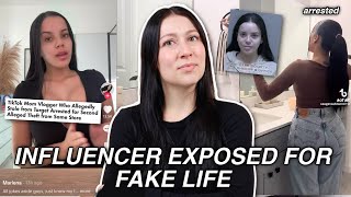 Tiktok Influencer EXPOSED for FAKE Lifestyle [upl. by Cecile]