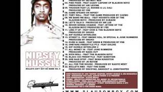 Nipsey HussleLets Talk Dollaz [upl. by Eneryc628]