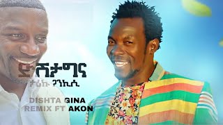 DISHTA GINA REMIX AKON FT TARIKU  OFFICIAL VIDEO ዲሽታ ጊና  NEW MUSIC 2021 [upl. by Tamaru]