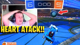 Benjyfishy Plays Rocket League and wins with INSANE GOALS [upl. by Ahsinev992]