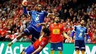 EHF EURO 2014  FRANCE vs SPAIN  Final Round Semifinal [upl. by Yleve845]