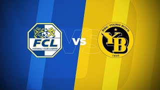 Hoval Promotion League  FC Luzern U21 vs BSC YB U21 [upl. by Draillih]