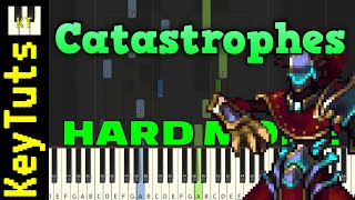 Catastrophes Before the Calamity Terraria Calamity Mod  Hard Mode Piano Tutorial Synthesia [upl. by Etat]