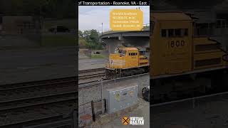 Norfolk Southern  NS1800 DC to AC Conversion Yellow Hood Roanoke VA [upl. by Carlos]