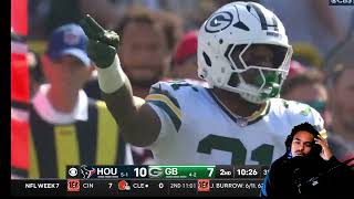 Houston Texans vs Green Bay Packers  2024 Week 7 Game Highlights  TRF Reaction [upl. by Jarv]