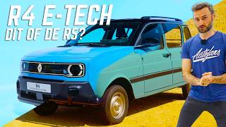 NIEUWE RENAULT 4 ETECH  Ideaal boodschappenkarretje [upl. by Enelhtac93]