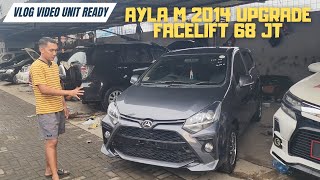 AYLA TAHUN 2014 RASA FACELIFT HARGA 68 JT  REVIEW STOK READY WORKSHOP [upl. by Maddeu]