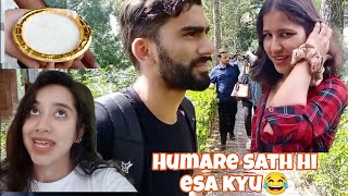 Reaction On Humare sath hi esa kyu😓 Shoolini University I dailyvlog shooliniuniversity ytvlog [upl. by Odnaloy]