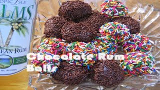 Chocolate Rum Balls [upl. by Groos]