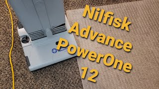 Nilfisk Advance PowerOne 12 Lindhaus Vacuum Review [upl. by Aihtyc432]