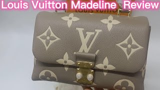 LOUIS VUITTON MADELEINE BB M45978 UNBOXING ampREVIEW [upl. by Banyaz504]