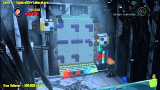 Lego Marvel Super Heroes Level 3 Exploratory Laboratory  Story Walkthrough  HTG [upl. by Odlopoel587]