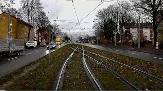 Mitfahrt  Straßenbahn Kassel Linie 3  Teil 1  Hinfahrt [upl. by Andris]