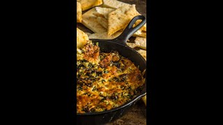 Spinach Artichoke Dip on Traeger [upl. by Rosel]