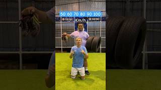 Tire Test Guy Races Through Speedy Stop Ball Challenge from 50 to 100 kmh🛞⚽️agsoccerteam [upl. by Oberheim]