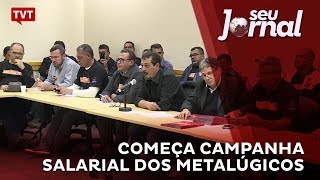 Começa campanha salarial dos metalúgicos [upl. by Ethel]