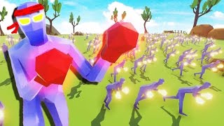 EL EJERCITO DE SUPERBOXEADORES  TOTALLY ACCURATE BATTLE SIMULATOR 16 [upl. by Boland]