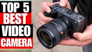 TOP 5 Best Camera For Videography amp Filmmaking For 2024 [upl. by Anirtek]