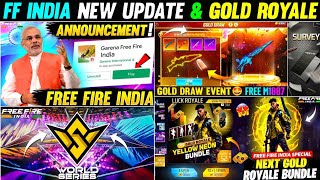 25 February FREE FIRE INDIA Announcement  25 February Free Fire INDIA FREE FIRE INDIA On Playstore [upl. by Willabella]