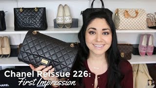 Chanel Reissue 226  First Impression  Minks4All [upl. by Clippard]