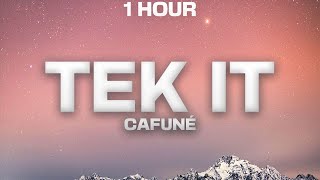 1 HOUR Cafuné  Tek It TikTok Remix Lyrics [upl. by Curzon444]