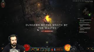 Diablo 3 Barbarian  Wrath Of The Wastes Whirlwind Set Dungeon Guide [upl. by Anehsak]