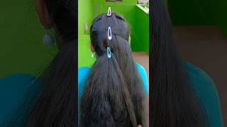 using trending hairstyle🫰🏻shortshairstylehair hacksviraltrending tutorialfeedtiktokreelyt [upl. by Llednor]