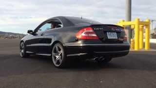 Clk55 AMG with straight pipe [upl. by Toms]