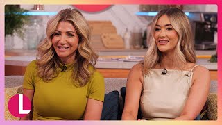 ‘My Mum Your Dad’ Stars Vicky amp Angharad React to Awkward Kissing Scenes  Lorraine [upl. by Ahsinnek281]