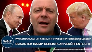 PUTINS KRIEG Paukenschlag quotMit großem Interesse gelesenquot Brisanter Geheimplan von Trump enthüllt [upl. by Gnuh317]