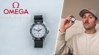 Omega Seamaster 300M  1 Year Review [upl. by Eelana]