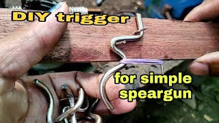 DIY trigger for speargun [upl. by Eimoan787]