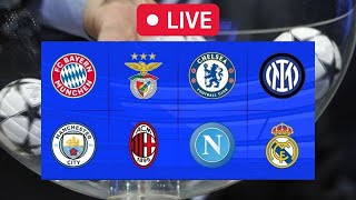 DIRETTA Sorteggi Champions e Europa League 🔴 Quarti di finale avversarie di Juve Roma e Fiorentina [upl. by Winfield]