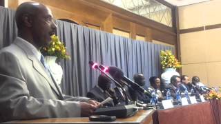 IGAD special envoy for South Sudanese peacer talk Seyoum Mesfin [upl. by Dnomzed]