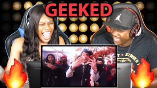 CHII WVTTZ X SET DA TREND X CBLU X DOUGIE B  GEEKED OFFICIAL VIDEO REACTION [upl. by Labannah]