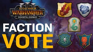 ULTIMATE CRISIS  Total War Warhammer 3  Immortal Empires Campaign Vote [upl. by Rea347]