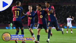 BARCA FC News Hansi Flick has made Montjuic the stronghold of Barcelona A statistical deep dive [upl. by Mouldon]