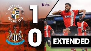 Luton 10 Newcastle  Extended Premier League Highlights [upl. by Wane]