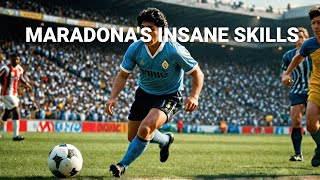 Diego Maradona Footballs Genius and Legend  INSANE Skills and Goals [upl. by Desdamona]