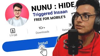 I PLAYED TRIGGERED INSAAN MOBILE GAME 😳 [upl. by Lowney]