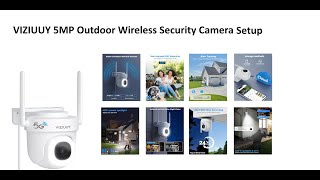 5MP Outdoor Wireless Security Camera Setup [upl. by Paine]