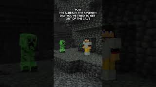 Still Cant Finding Cave Exit 😂😂 minecraft memes gaming funny shorts mcpe [upl. by Eelnyl]