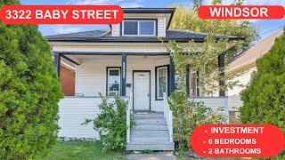 3322 BABY STREET WINDSOR [upl. by Server]