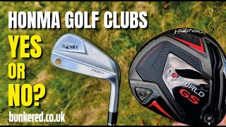 SHOULD YOU BE USING HONMA GOLF CLUBS – TR21 X amp TWORLD GS review [upl. by Adnohsek]