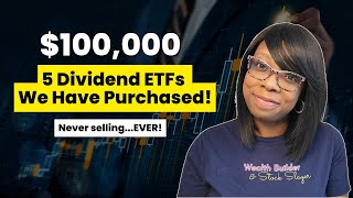 We Invested 100k in 5 Top Dividend ETFs  A Buy And Hold Strategy [upl. by Neerod]