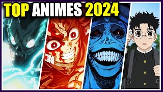 ANIMES INCRÍVEIS PRA VER ESSE ANO Guia de Animes 2024 [upl. by Notneiuq]